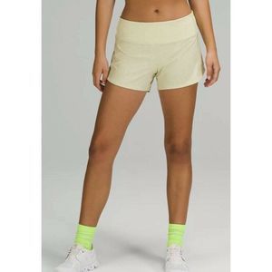 LULULEMON SPEED UP SHORT 4 in lined size 8 New With Tags